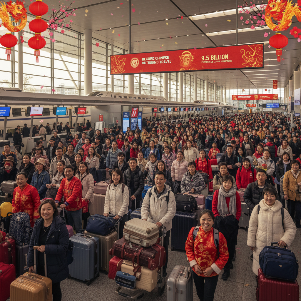 Record Lunar New Year Travel Surge Anticipated with 9.5 Billion Chinese Citizens on the Move
