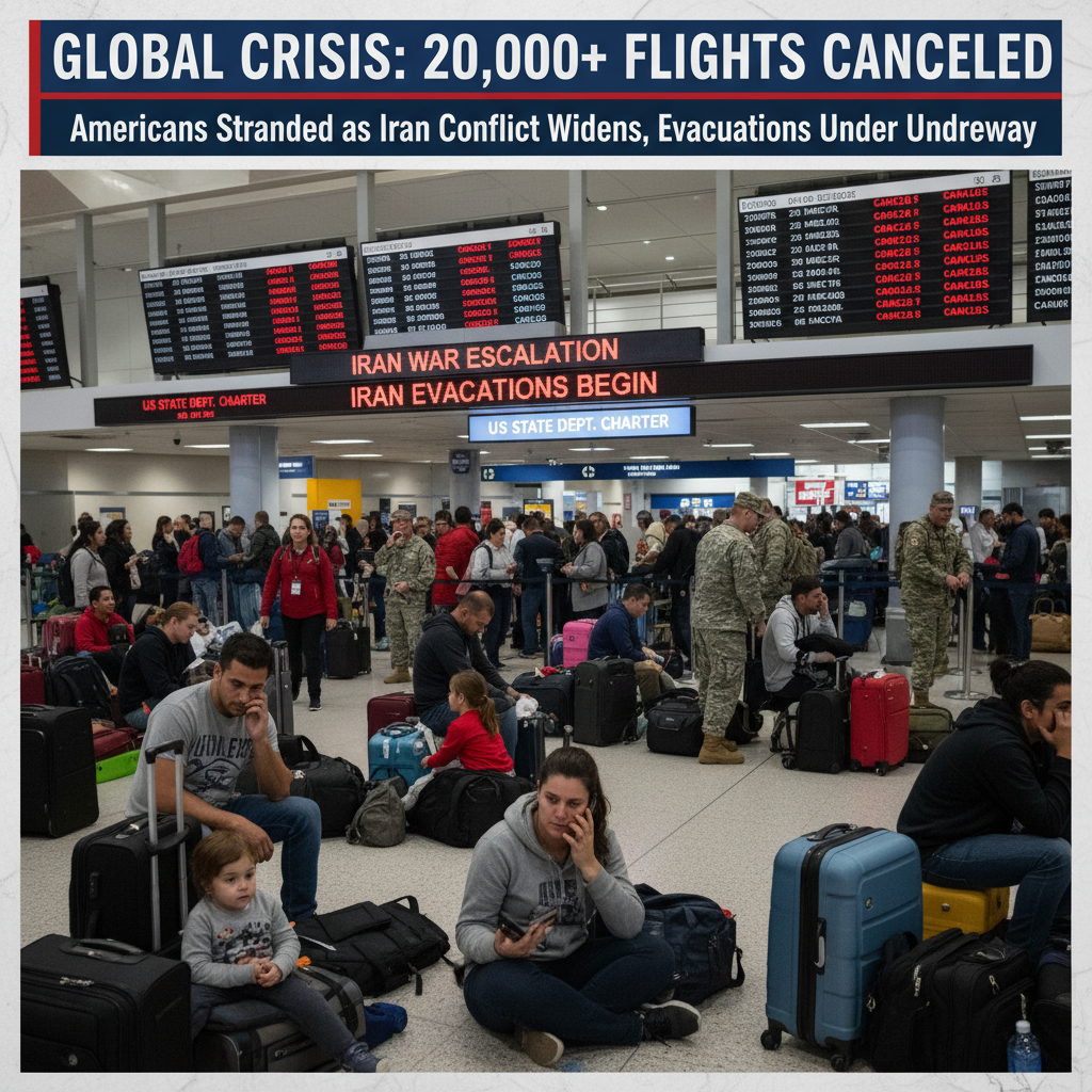 Iran War Expansion: Global Air Travel Grounded, Spring Break Threatened