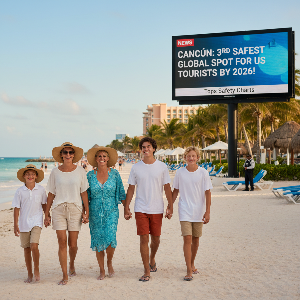 Cancun Tops 2026 Safety Charts: The 3rd Global Spot for American Tourists Revealed in Shocking New Report, Mexico Caribbean Travel Boom Ignited!