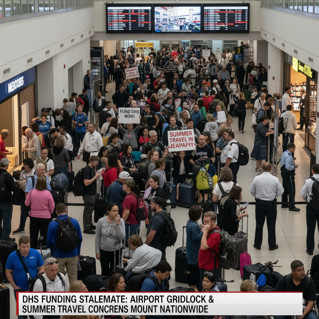 DHS Funding Stalemate Plunges Nation's Airports into Chaos